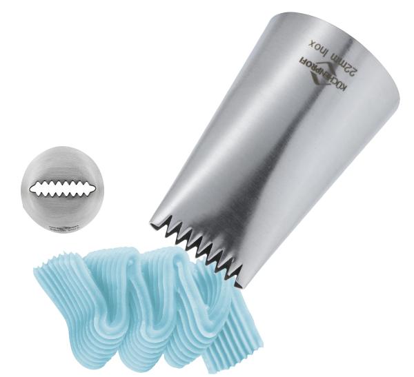 Küchenprofi Bake Sternbandtülle 22 mm 08 0551 28 22